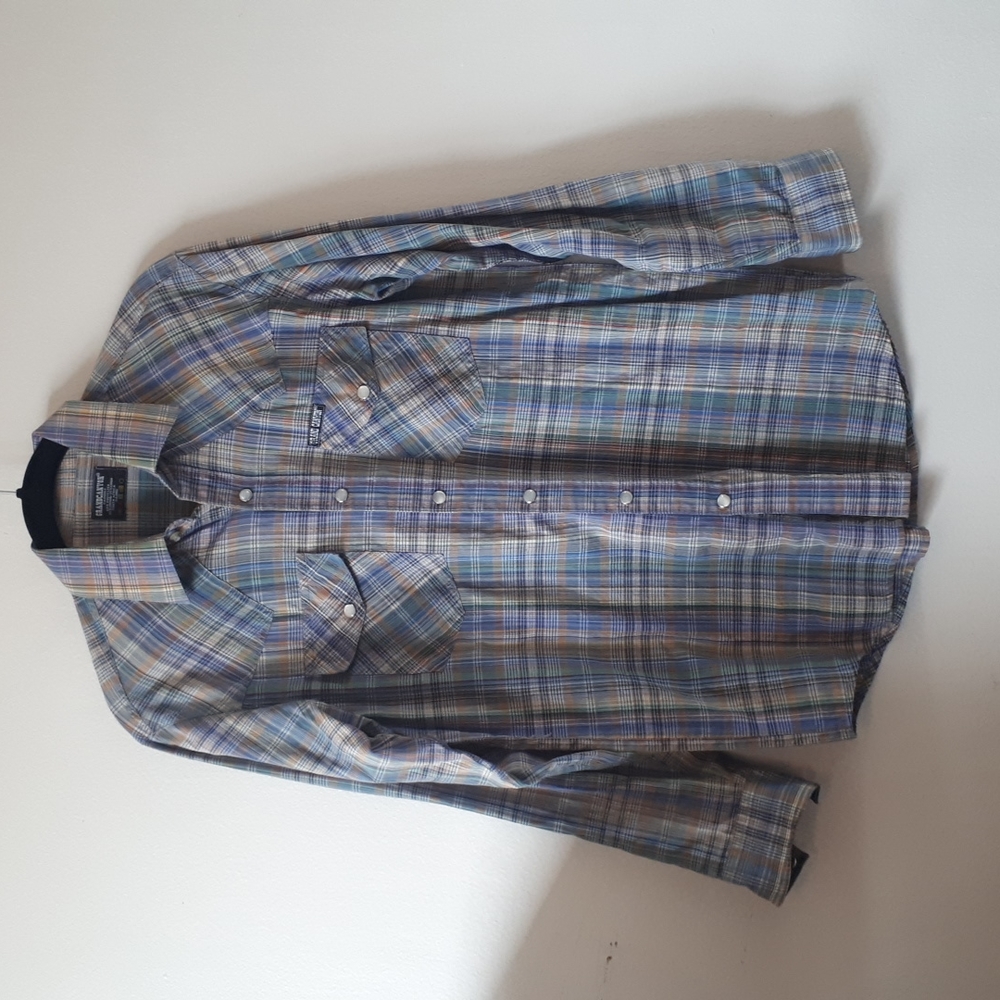 Vintage Grand Canyon Plaid Western Shirt